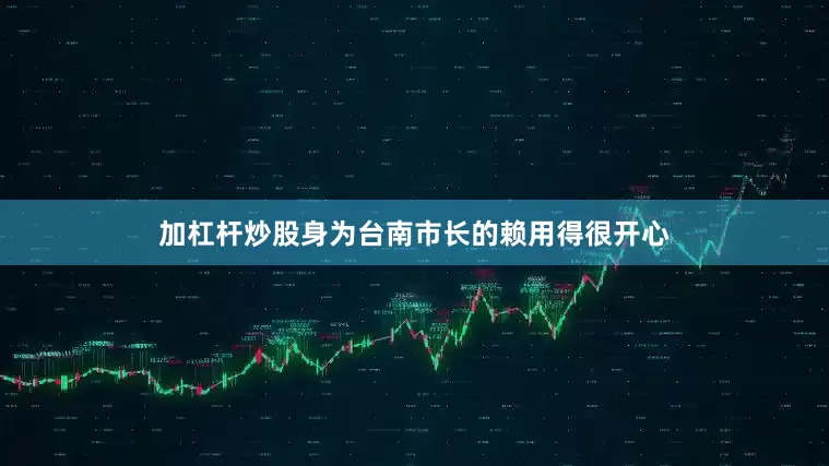 加杠杆炒股身为台南市长的赖用得很开心